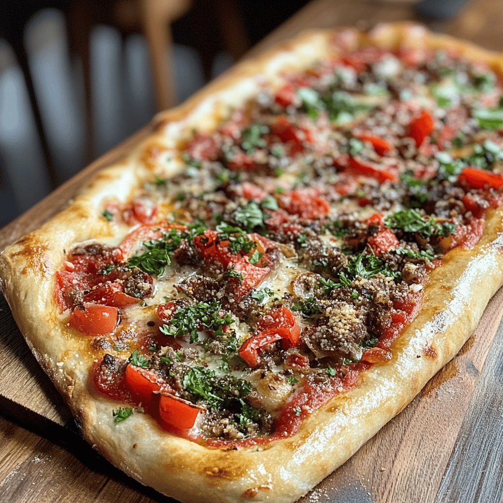 Pide : Pizza Turque Authentique