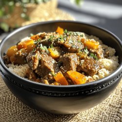 Tajine d'agneau aux abricots