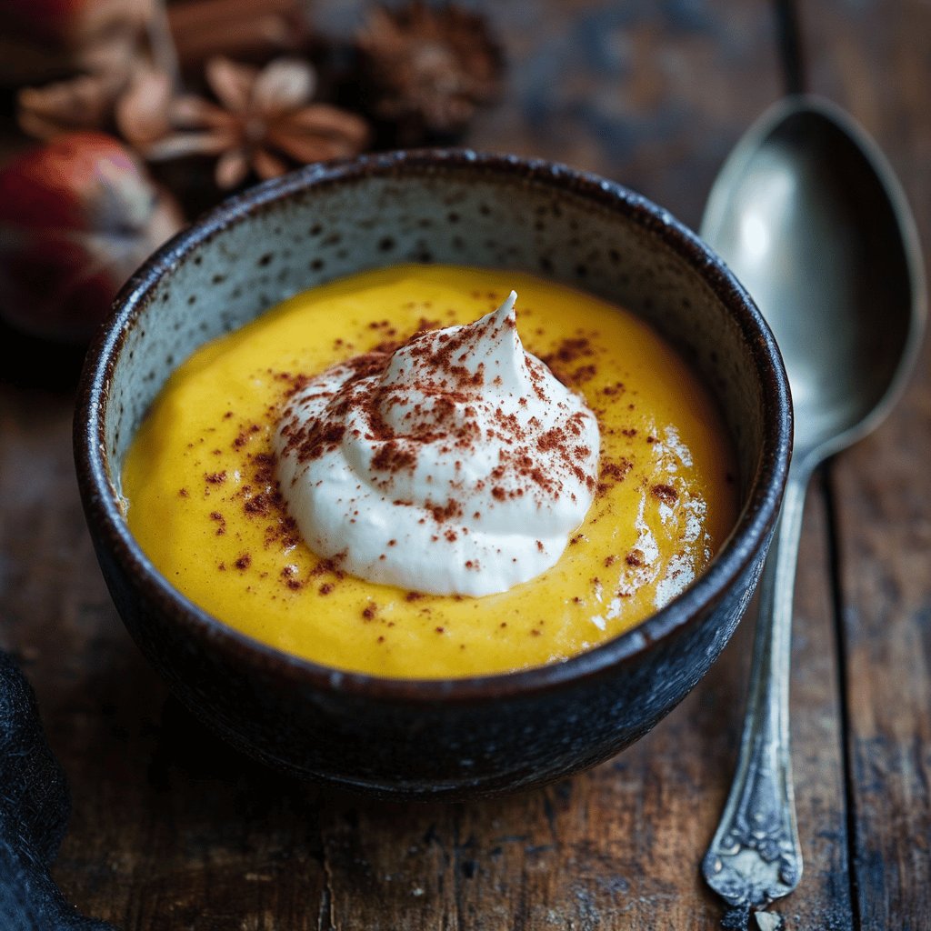 Velouté de butternut à la cannelle