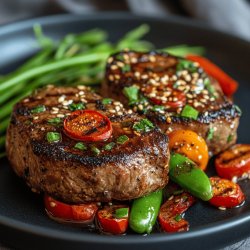 Steaks végétariens aux haricots rouges