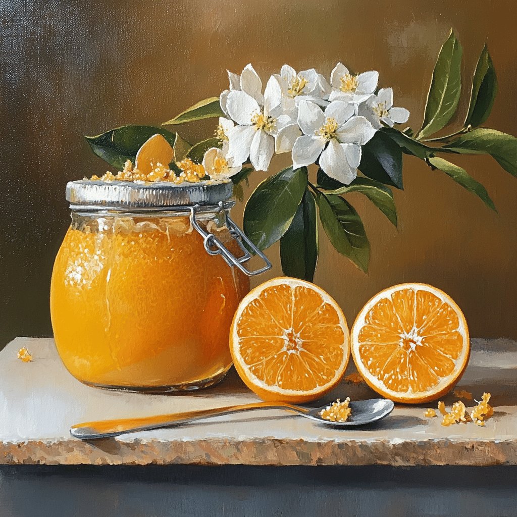 Confiture d'orange maison