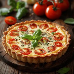 Quiche à la tomate