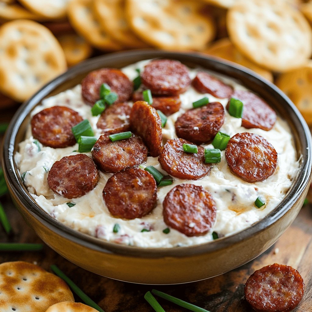 Sausage and Cream Cheese Dip