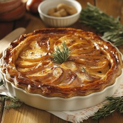 Tourte de pommes de terre auvergnate