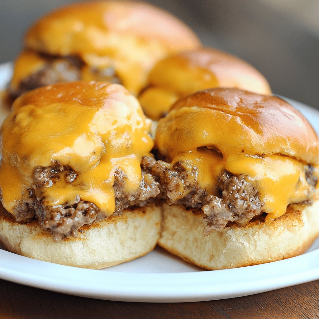 Cheeseburger Sliders