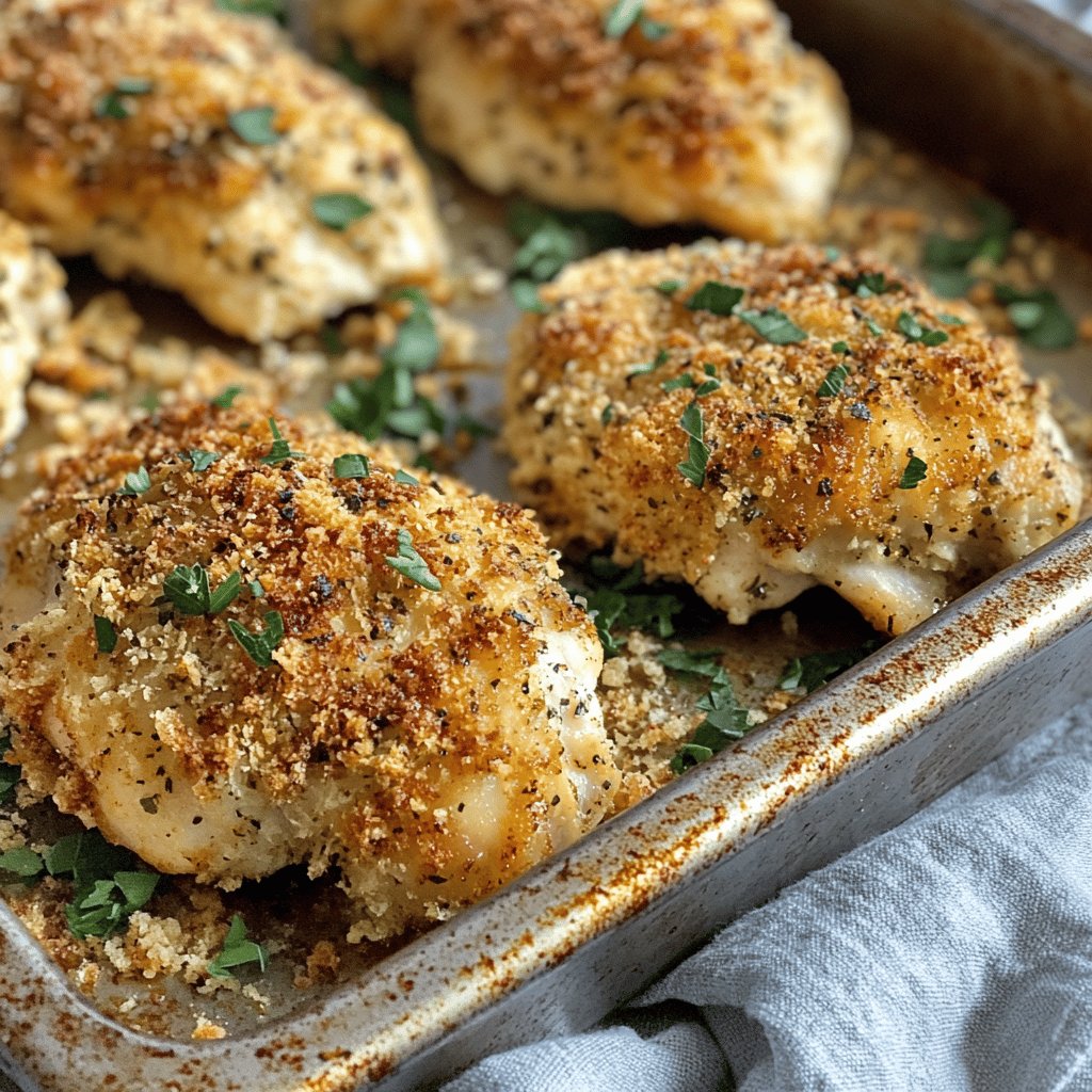 Crispy Oven Fried Chicken
