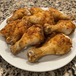 Simple Oven-Fried Chicken Legs