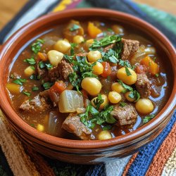 Slow Cooker Hominy Stew