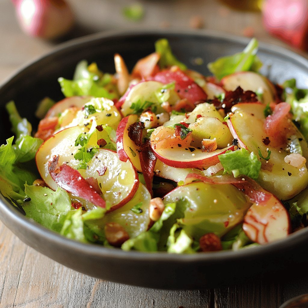 Salade de gésiers gourmande