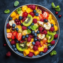 Salade de fruits rafraîchissante