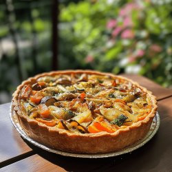 Quiche aux légumes du soleil