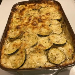 Gratin de courgettes au chèvre