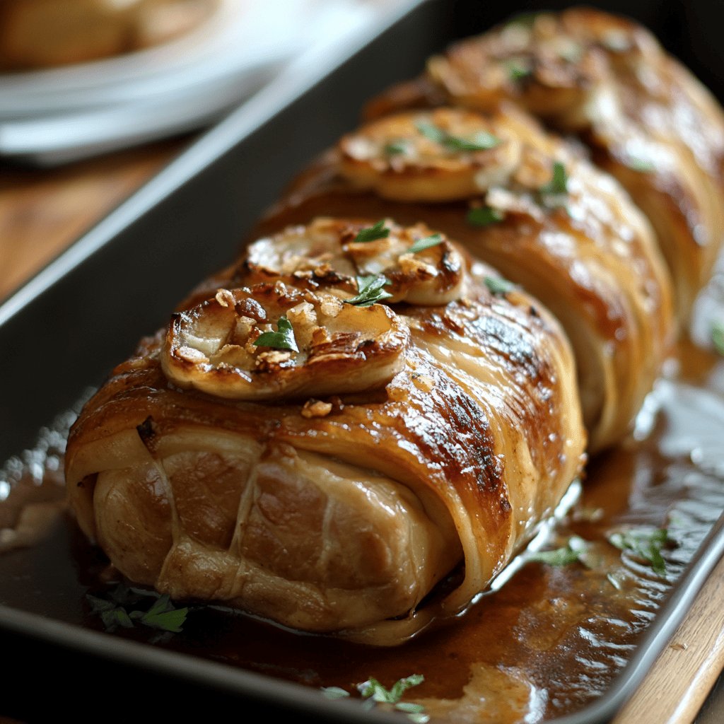 Filet mignon de porc en croûte