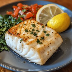 Simple Pan-Fried Halibut