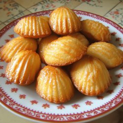 Madeleines moelleuses au beurre