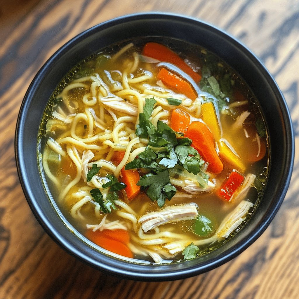 Instant Pot Chicken Noodle Soup