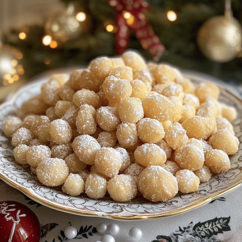 Traditional Italian Struffoli