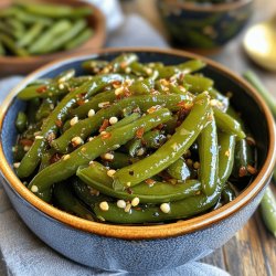 Crunchy Pickled Green Beans