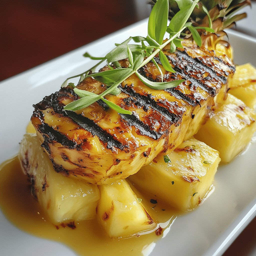 Grilled Pineapple Delight