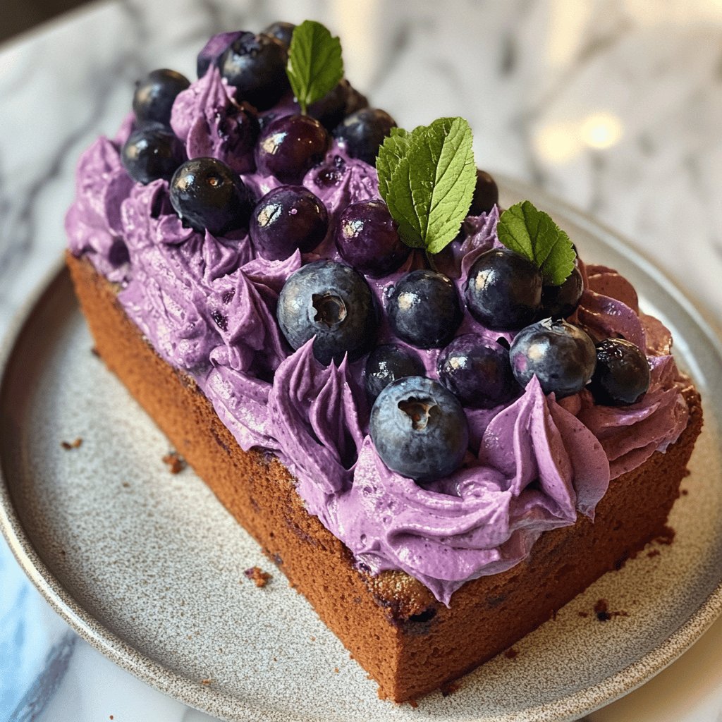 Delicious Blueberry Loaf