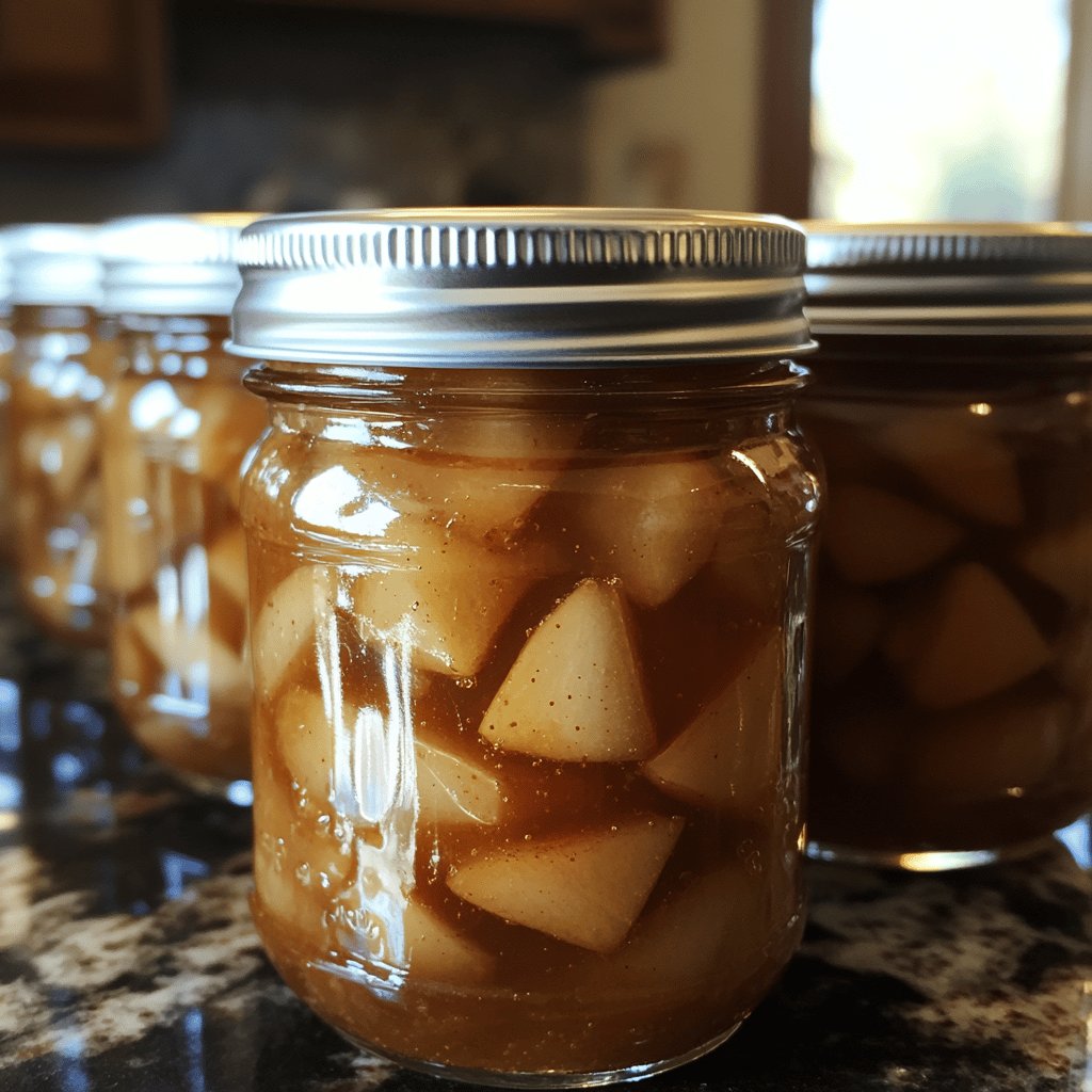 Delicious Pear Preserves