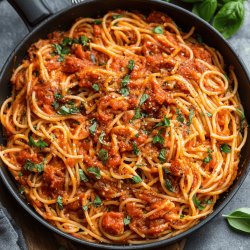 Fresh Tomato Spaghetti Sauce