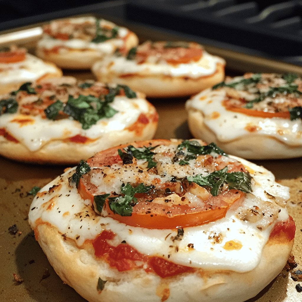 Quick English Muffin Pizzas