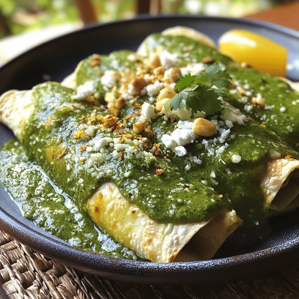 Green Enchiladas