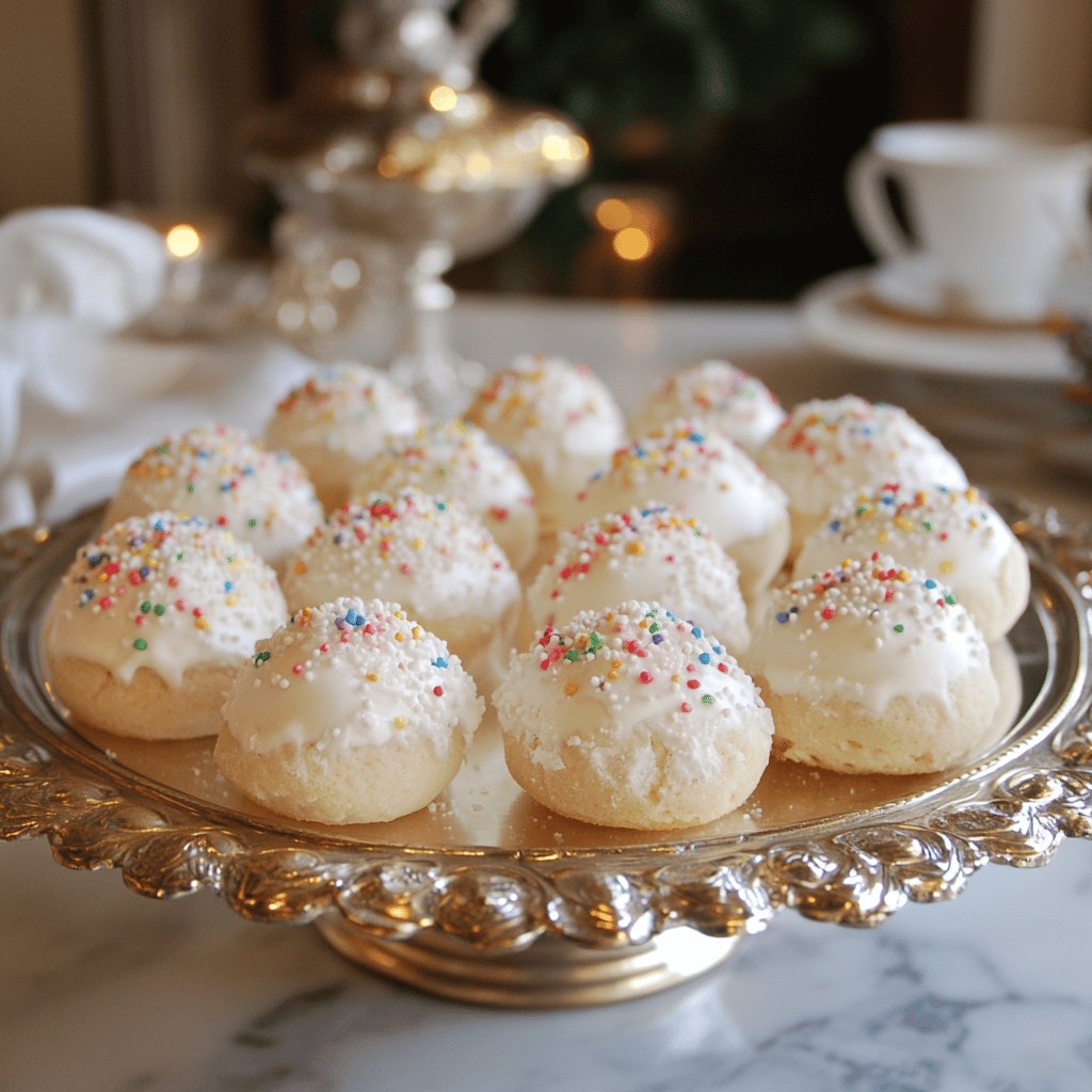 Italian Wedding Cookies