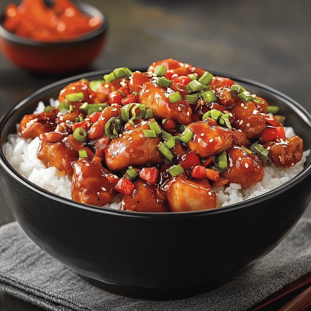 Spicy General Tao Chicken