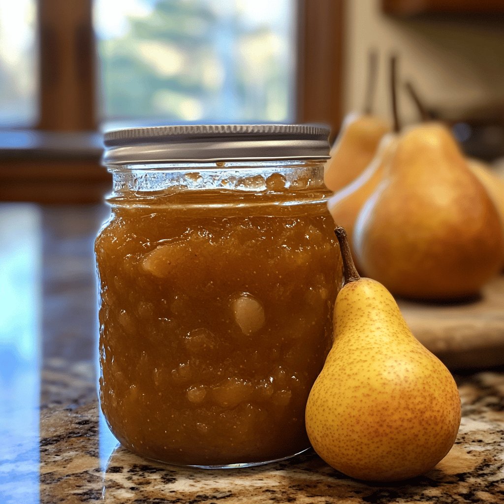 Homemade Pear Butter