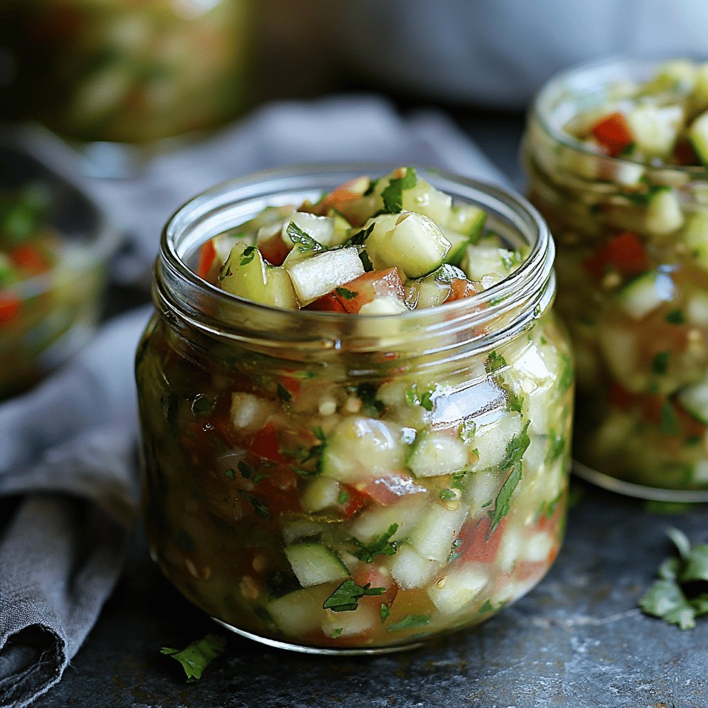 Spicy Green Tomato Salsa