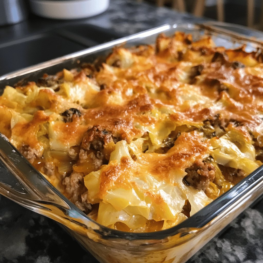 Simple Cabbage Casserole