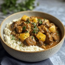 Curry d'agneau facile