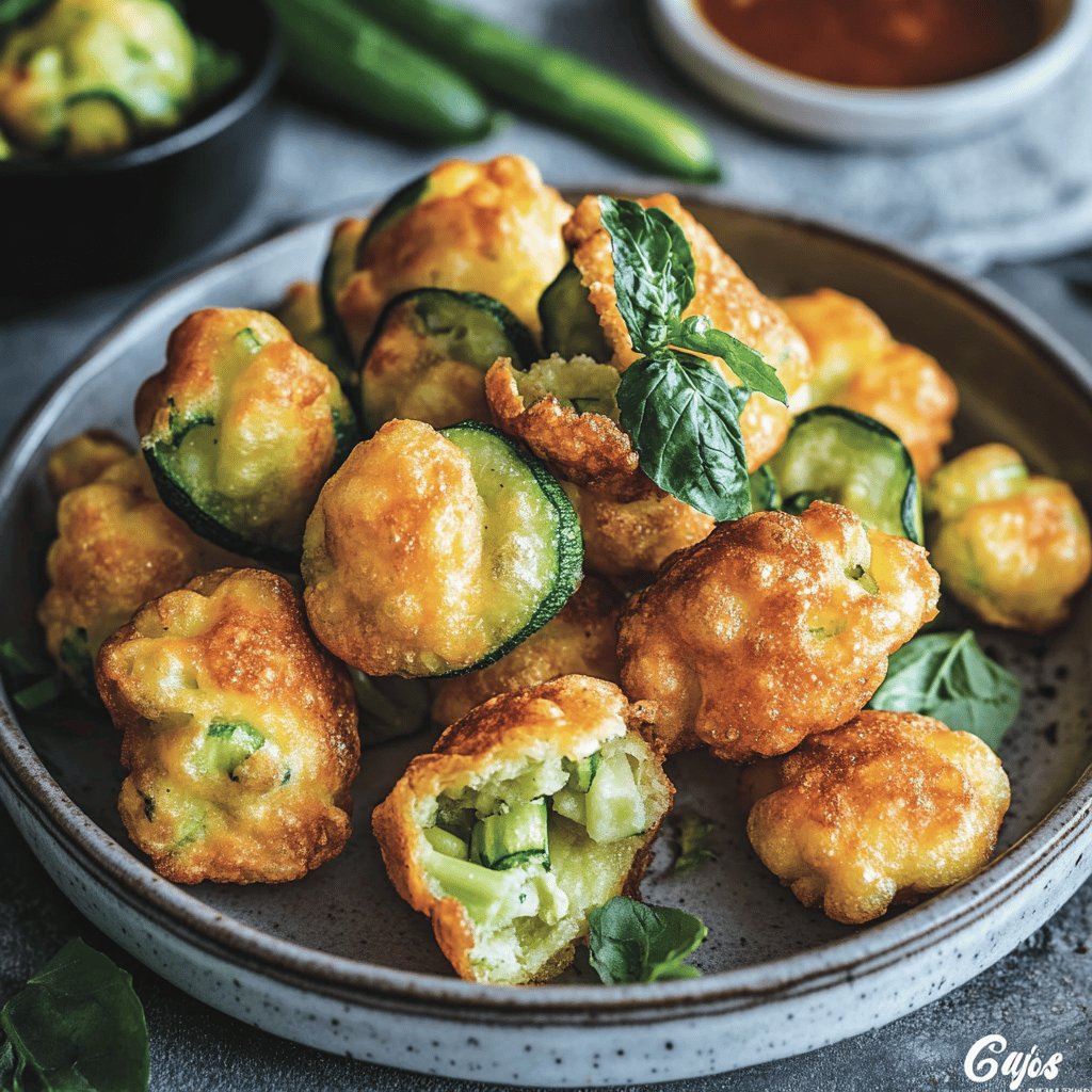 Beignets de fleurs de courgettes et courges