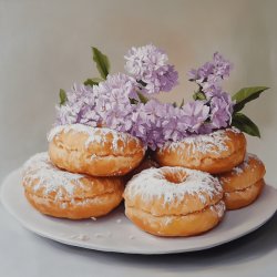 Beignets de fleurs d'acacia