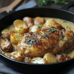 Lapin à la moutarde au Cookeo