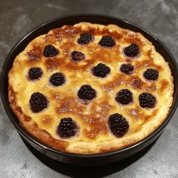 Clafoutis aux mûres maison