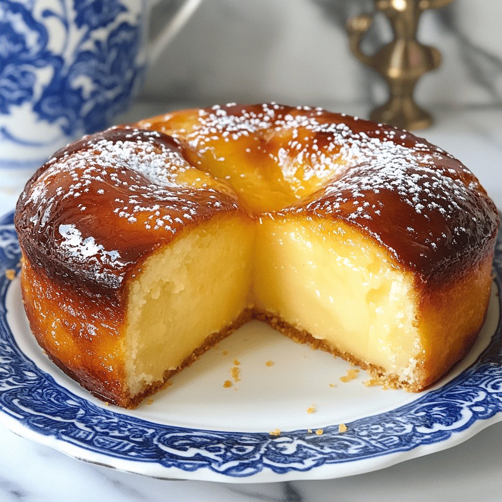 Gâteau traditionnel portugais Pao de Lo