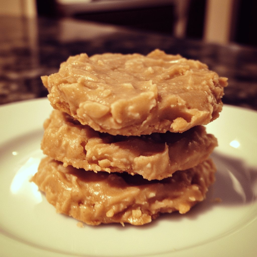 No-Bake Peanut Butter Cookies