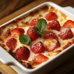 Gratin de fraises rapide