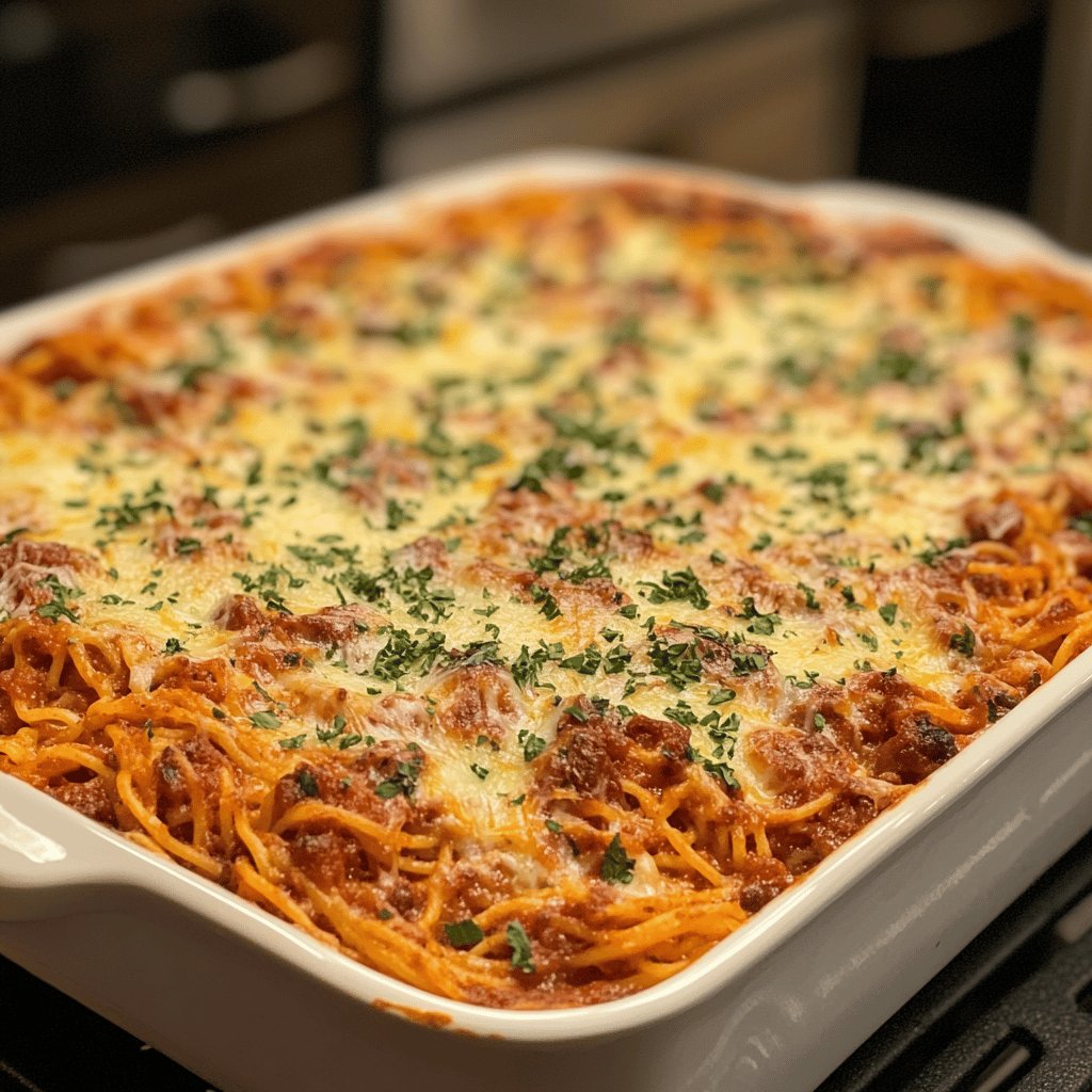 Baked Spaghetti Casserole