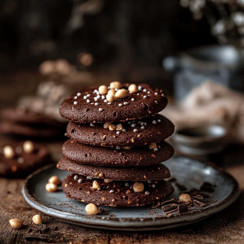 Cookies chocolat et beurre de cacahuète