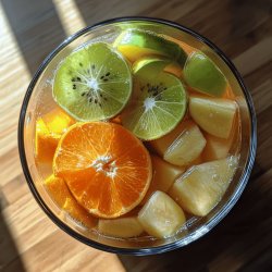 Punch aux fruits sans alcool