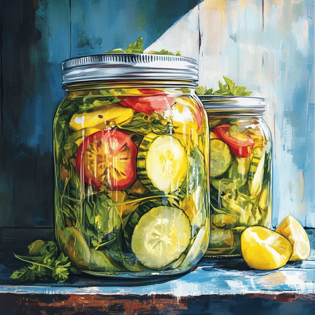 Summertime Sweet Pickles