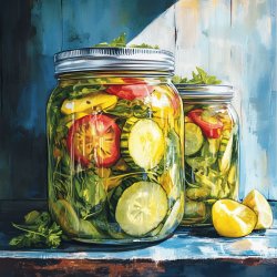 Summertime Sweet Pickles