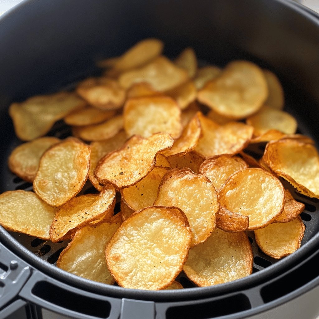 Crispy Air Fryer Potato Chips