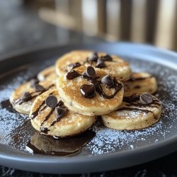 Mini Chocolate Chip Pancakes