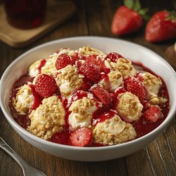 Strawberry Cobbler Delight