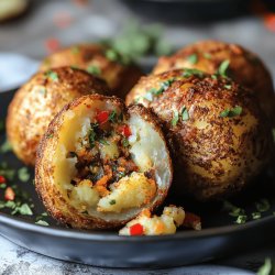 Stuffed Fried Potatoes